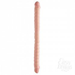 Фаллоимитатор 18 Ribbed Double Flash - 45 см. Фаллоимитатор 18 Ribbed Double Flash - 45 см.