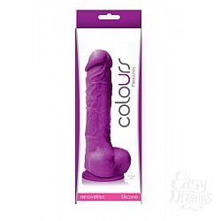 Фаллоимитатор 5 Colours Pleasures на присоске фиолетовый Фаллоимитатор 5 Colours Pleasures на присоске фиолетовый