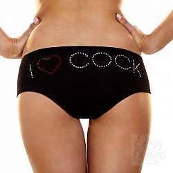 Трусики-слип с надписью I Love Cock Трусики-слип с надписью I Love Cock