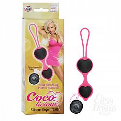 Чёрные вагинальные шарики из силикона Coco Licious Kegel Balls Чёрные вагинальные шарики из силикона Coco Licious Kegel Balls