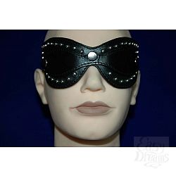 Чёрная маска на глаза Кошка со съемными шорами Чёрная маска на глаза Кошка со съемными шорами