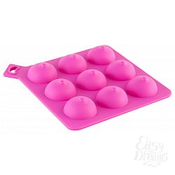 Формочка для льда розового цвета Формочка для льда розового цвета