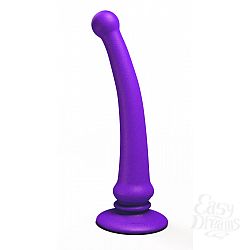 Фиолетовый анальный стимулятор Rapier Plug - 15 см. Фиолетовый анальный стимулятор Rapier Plug - 15 см.