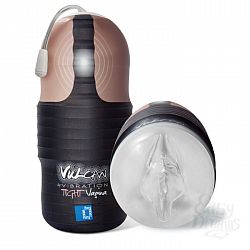 Мастурбатор-вагина с вибрацией Vulcan Love Skin Masturbator Tight Vagina Vibe Мастурбатор-вагина с вибрацией Vulcan Love Skin Masturbator Tight Vagina Vibe