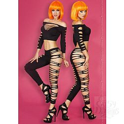 Сексуальные леггинсы и топ с разрезами Сексуальные леггинсы и топ с разрезами