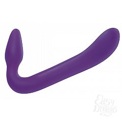 Фиолетовый безремневой страпон из силикона Love Rider Strapless Strap-On - 20,3 см. Фиолетовый безремневой страпон из силикона Love Rider Strapless Strap-On - 20,3 см.