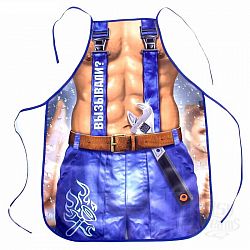 Полноцветный мужской фартук Сантехника вызывали? Полноцветный мужской фартук Сантехника вызывали?