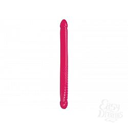 Розовый двусторонний фаллоимитатор Sex Please! 16 Double Pleasure Dong - 40 см. Розовый двусторонний фаллоимитатор Sex Please! 16 Double Pleasure Dong - 40 см.