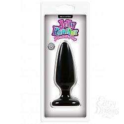 Средняя черная анальная пробка Jelly Rancher Pleasure Plug Medium - 12,7 см. Средняя черная анальная пробка Jelly Rancher Pleasure Plug Medium - 12,7 см.