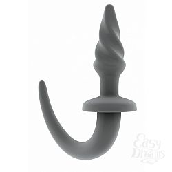 Серая анальная пробка SONO 10 с ручкой Серая анальная пробка SONO 10 с ручкой