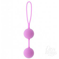 Розовые вагинальные шарики на силиконовой связке GOOD VIBES THE PERFECT BALLS PINK Розовые вагинальные шарики на силиконовой связке GOOD VIBES THE PERFECT BALLS PINK