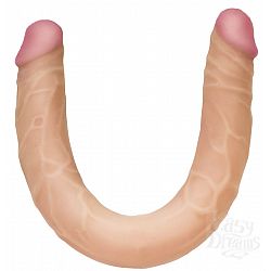 Двусторонний фаллос из неоскина Lesbi - 47,8 см. Двусторонний фаллос из неоскина Lesbi - 47,8 см.