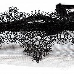Кружевная маска-диадема Delicati pizzi - Dolce Piccante, One Size, Черный Кружевная маска-диадема Delicati pizzi - Dolce Piccante, One Size, Черный