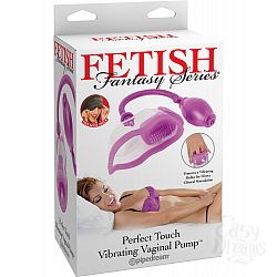  ������������� Fetish Fantasy Series Perfect Touch Vibrating Pump - Purple