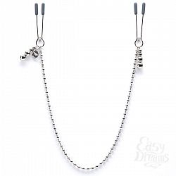 Зажимы для сосков на нитке бусин DARKER AT MY MERCY BEADED CHAIN NIPPLE CLAMPS Зажимы для сосков на нитке бусин DARKER AT MY MERCY BEADED CHAIN NIPPLE CLAMPS