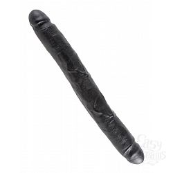  ׸���� ������������ ������������� 12  Slim Double Dildo - 31,4 ��.