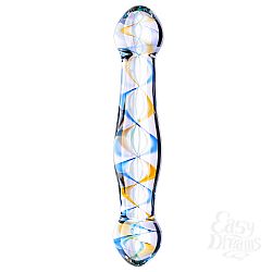 Стеклянный фаллоимитатор-калейдоскоп - Contemporary Novelties, Прозрачный Стеклянный фаллоимитатор-калейдоскоп - Contemporary Novelties, Прозрачный