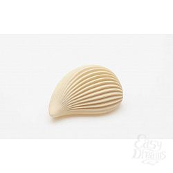 Легкий кремовый вибромассажер Kushi - Iroha+ by Tenga Легкий кремовый вибромассажер Kushi - Iroha+ by Tenga