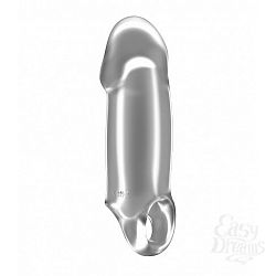 Прозрачная насадка Stretchy Thick Penis Extension No.37 Прозрачная насадка Stretchy Thick Penis Extension No.37