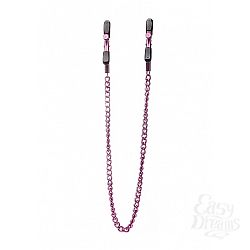 Зажимы на соски с цепочкой Ouch!, 35 см., Розовый Зажимы на соски с цепочкой Ouch!, 35 см., Розовый