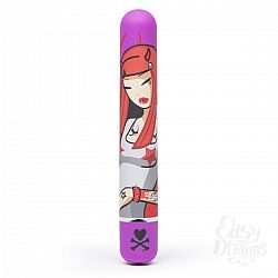 Фиолетовый вибратор с принтом CLASSIC VIBRATOR PURPLE DEVIL WOMAN - 18,4 см. Фиолетовый вибратор с принтом CLASSIC VIBRATOR PURPLE DEVIL WOMAN - 18,4 см.