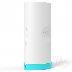 Мастурбатор с вибрацией Sensetube - белый, 19 см, Белый Мастурбатор с вибрацией Sensetube - белый, 19 см, Белый