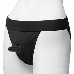 Трусики с плугом Vac-U-Lock Panty Harness with Plug Full Back - S/M Трусики с плугом Vac-U-Lock Panty Harness with Plug Full Back - S/M