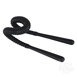 Женский анальный стимулятор с зажимом на половые губы Женский анальный стимулятор с зажимом на половые губы