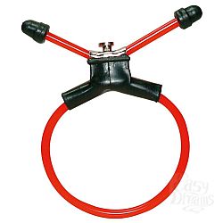 Красное эрекционное лассо Red Sling  Красное эрекционное лассо Red Sling