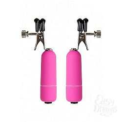 Клипсы на соски с вибрацией OUCH! Pink SH-OU039PNK Клипсы на соски с вибрацией OUCH! Pink SH-OU039PNK