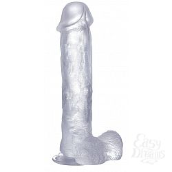  ���������� ������������� Realistic Cock 11  With Scrotum - 29,5 ��.