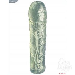 Прозрачный гелевый фаллоимитатор - 16,5 см. Прозрачный гелевый фаллоимитатор - 16,5 см.