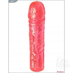 Розовый гелевый фаллоимитатор - 16,5 см. Розовый гелевый фаллоимитатор - 16,5 см.