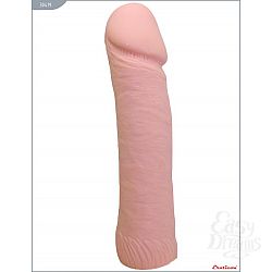 Телесный фаллоимитатор без мошонки из ультраскин - 24 см. Телесный фаллоимитатор без мошонки из ультраскин - 24 см.