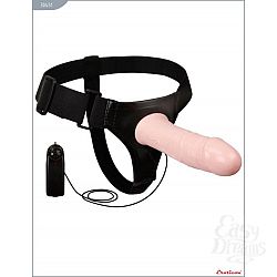 Страпон универсальный с вибрацией - 17 см. Страпон универсальный с вибрацией - 17 см.