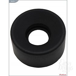 Чёрное уплотнительное кольцо для мужских помп Eroticon Чёрное уплотнительное кольцо для мужских помп Eroticon