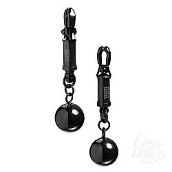 Зажимы на соски Tom of Finland , Черный Зажимы на соски Tom of Finland , Черный