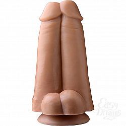 Сдвоенный фаллоимитатор Dual Dicks - 23 см. Сдвоенный фаллоимитатор Dual Dicks - 23 см.