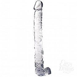 Прозрачный фаллоимитатор-гигант JELLY JOY BIG BOYZ EXTRA LONG CLEAR DONG - 36 см. Прозрачный фаллоимитатор-гигант JELLY JOY BIG BOYZ EXTRA LONG CLEAR DONG - 36 см.