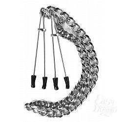 Зажимы на соски Nipple Tweezers с цепочкой Зажимы на соски Nipple Tweezers с цепочкой