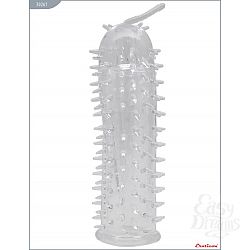 Прозрачная гелевая насадка с усиками - 15 см. Прозрачная гелевая насадка с усиками - 15 см.