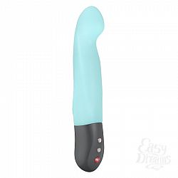 Нежно-голубой пульсатор с загнутым кончиком Stronic G - 20,8 см. Нежно-голубой пульсатор с загнутым кончиком Stronic G - 20,8 см.