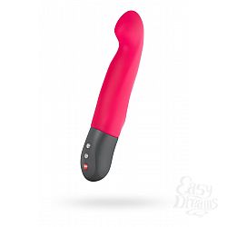 Розовый пульсатор с загнутым кончиком Stronic G - 20,8 см. Розовый пульсатор с загнутым кончиком Stronic G - 20,8 см.