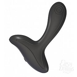 Чёрный стимулятор простаты с вибрацией OVO Q1 Чёрный стимулятор простаты с вибрацией OVO Q1