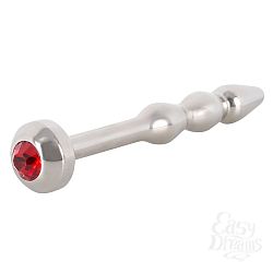Уретральный стимулятор с декоративным стразом Sextreme Jewel Cockpin - 8 см.  Уретральный стимулятор с декоративным стразом Sextreme Jewel Cockpin - 8 см.
