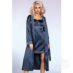 Шикарный пеньюар Yesenia в комплекте с сорочкой Шикарный пеньюар Yesenia в комплекте с сорочкой