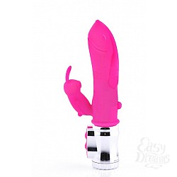 Силиконовый хай-тек вибратор с двумя моторчиками Sexy Bunny  Силиконовый хай-тек вибратор с двумя моторчиками Sexy Bunny