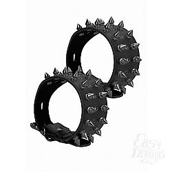   Ouch! Skulls and Bones Black Spikes SH-OU288BLK