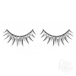 Ресницы чёрные с серебряными стразами Ресницы чёрные с серебряными стразами