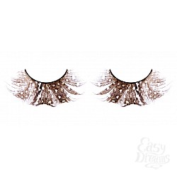Ресницы коричневые перья Ресницы коричневые перья